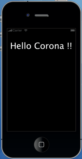 cross platform development using corona framework