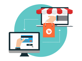 e-commerce with chatbot applications