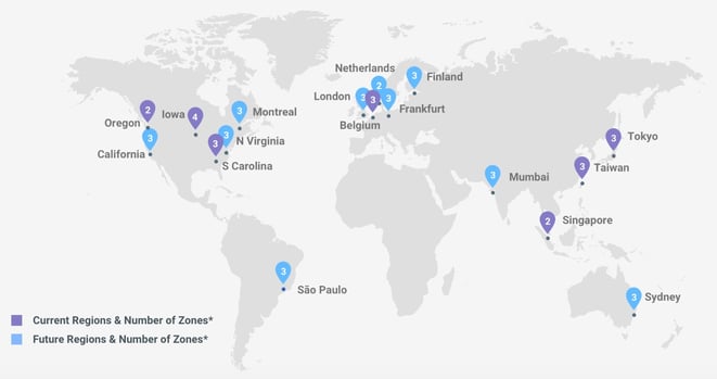 Google cloud locations