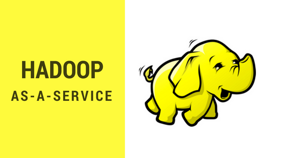 Hadoop as a service
