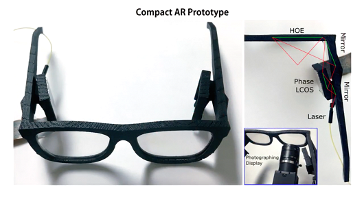 Microsoft Compact AR Prototype solcing a major challenge in augmented reality