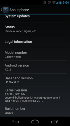 Android 4.2.2 brings Bluetooth audio fixes to Nexus phones and tablets