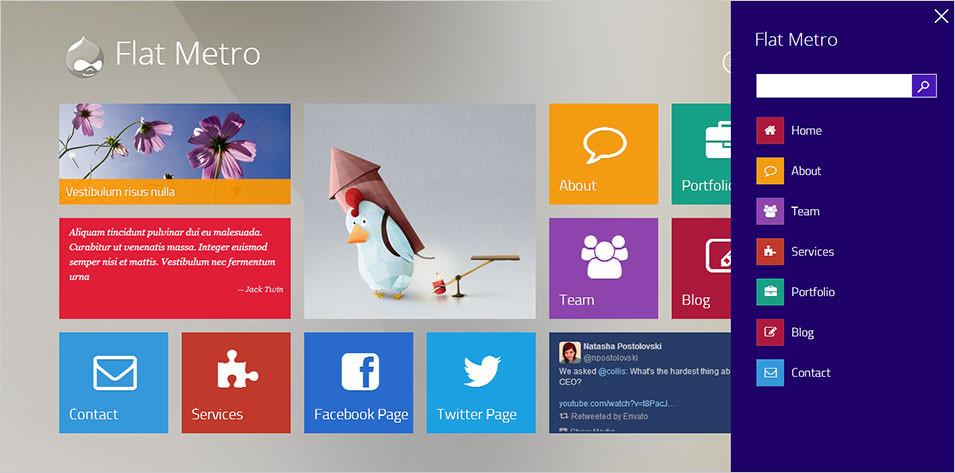 flat design