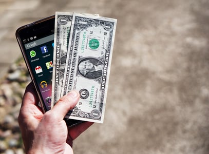 How do free mobile apps make money
