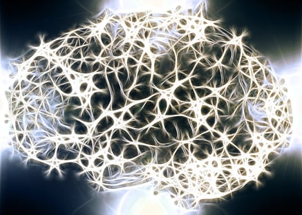 neurons human vs digital Brain - AI replacing people at the job