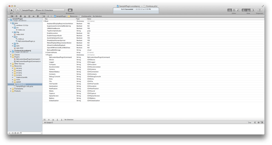 create plugins using phonegap