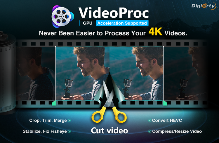 VideoProc – Your Solution to Edit/Convert/Compress 4K Video Files